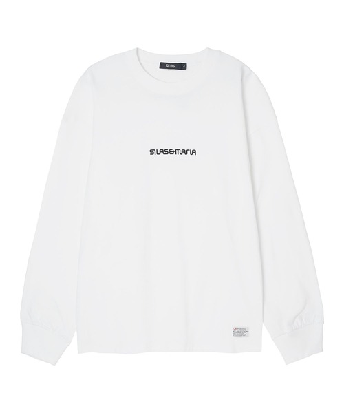 SILAS（サイラス）の「BASIC SILAS AND MARIA L/S TEE（Tシャツ/カットソー・メンズ・ホワイト/ライトブルー/ブラック/ネイビー/オリーブ/チャコール・M/L/XL）」の2枚目の写真
