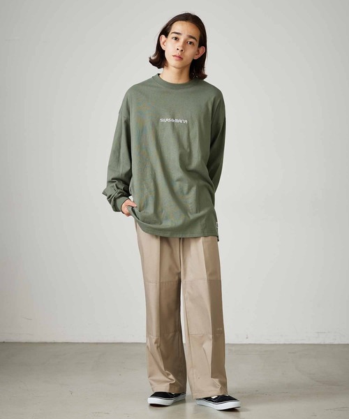 SILAS（サイラス）の「BASIC SILAS AND MARIA L/S TEE（Tシャツ/カットソー・メンズ・ホワイト/ライトブルー/ブラック/ネイビー/オリーブ/チャコール・M/L/XL）」の12枚目の写真