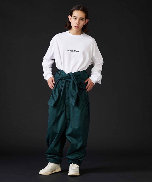 SILAS（サイラス）の「BASIC SILAS AND MARIA L/S TEE（Tシャツ/カットソー・メンズ・ホワイト/ライトブルー/ブラック/ネイビー/オリーブ/チャコール・M/L/XL）」の14枚目の写真