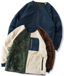 リバーシブルボアｘタスロンノーカラーＪＫＴ
