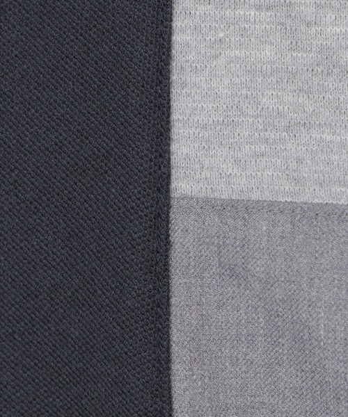 ikka（イッカ）の「メランジ切り替えポロシャツ ECO（ポロシャツ・メンズ・ホワイト/ネイビー/グリーン・M/L/S/XL）」の5枚目の写真