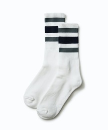 extra point（エクストラポイント）の「【extra point/エクストラポイント】Extra Point White ソックス　靴下（ソックス/靴下）」