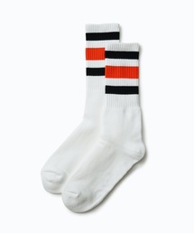 extra point（エクストラポイント）の「【extra point/エクストラポイント】Extra Point White ソックス　靴下（ソックス/靴下）」