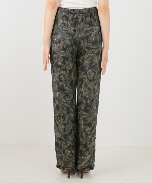 framework プリント入りクリーム色ワークパンツ FRAMeWORK｜LIGHT CHINO クロップドパンツ | Rakuten Fashion