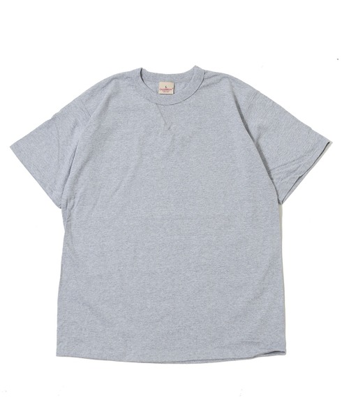 Goodwear(Since1983)（グッドウェア）の「GOODWEAR【グッドウェア】 - S/S V-NOTCHED INSERT TEE / ショートスリーブ V-ノッチド インサート T（Tシャツ/カットソー・メンズ・霜降りグレー・LARGE/MEDIUM）」の4枚目の写真