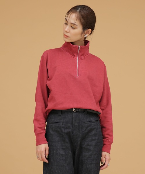 【セール】Odub/別注 ハーフZIPスウェット（スウェット）｜Odub（オーダブ）