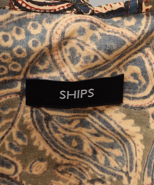 SHIPS(シップス)の「SHIPS: インド バティック トート バッグ(トートバッグ・メンズ・ブラック/オリーブ/レンガ・ONE SIZE)」の14枚目の写真