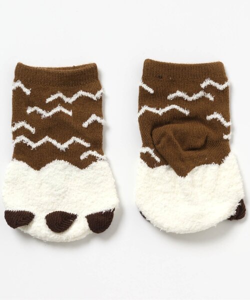 BREEZE（ブリーズ）の「バリエーションベビーソックス（ベビーシューズ/ベビーソックス・キッズ・ブルー/ブラウン/ラベンダー/グレー/レインボー・9/12）」の3枚目の写真