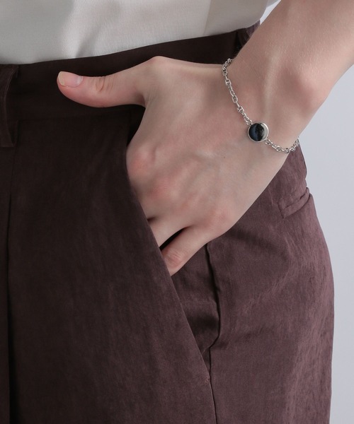 HARE(ハレ)の「スエードライクワイドパンツ(HARE)(スラックス・メンズ・ボルドー/ブラック・SMALL/MEDIUM)」の7枚目の写真