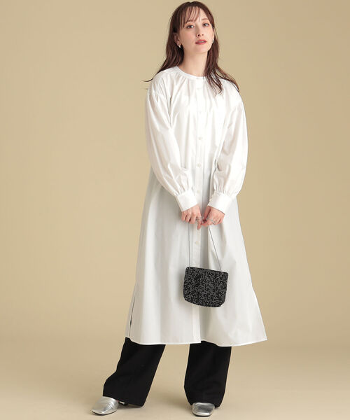 Ray BEAMS（レイビームス）の「Ray BEAMS / ニットベスト セット ワンピース（ワンピース・レディース・ブラック/オフホワイト・ONE SIZE）」の18枚目の写真