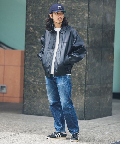 URBAN RESEARCH Sonny Label(アーバンリサーチサニーレーベル)の「『洗濯可』ウォッシャブルフェイクレザーブルゾン(その他アウター・メンズ・ブラウン/ブラック・LARGE/MEDIUM)」の7枚目の写真