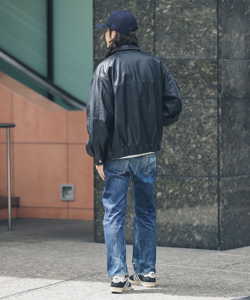 URBAN RESEARCH Sonny Label(アーバンリサーチサニーレーベル)の「『洗濯可』ウォッシャブルフェイクレザーブルゾン(その他アウター・メンズ・ブラウン/ブラック・LARGE/MEDIUM)」の9枚目の写真