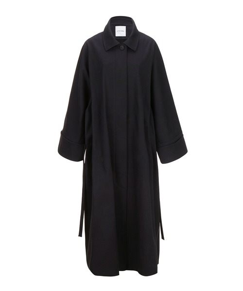 LE17SEPTEMBRE（ル・セプテンバー）の「ドローストリング オーバーサイズ ロングコート / DRAWSTRING WAIST COAT / L223CT01【LE17SEPTEMBRE】【2022PF】（ステンカラーコート・レディース・ネイビー・36）」の5枚目の写真
