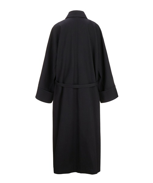LE17SEPTEMBRE（ル・セプテンバー）の「ドローストリング オーバーサイズ ロングコート / DRAWSTRING WAIST COAT / L223CT01【LE17SEPTEMBRE】【2022PF】（ステンカラーコート・レディース・ネイビー・36）」の6枚目の写真