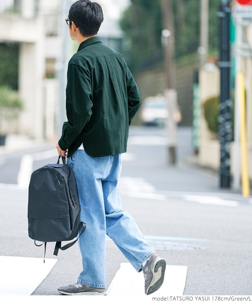 coca(coca)(コカ)の「メンズビックシルエットネルシャツ(シャツ/ブラウス・メンズ・グリーン/ネイビー/マスタード・M/L/XL)」の20枚目の写真