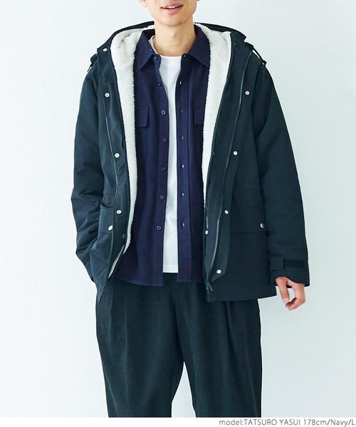 coca(coca)(コカ)の「メンズビックシルエットネルシャツ(シャツ/ブラウス・メンズ・グリーン/ネイビー/マスタード・M/L/XL)」の15枚目の写真