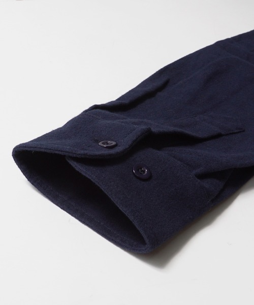 coca(coca)(コカ)の「メンズビックシルエットネルシャツ(シャツ/ブラウス・メンズ・グリーン/ネイビー/マスタード・M/L/XL)」の6枚目の写真