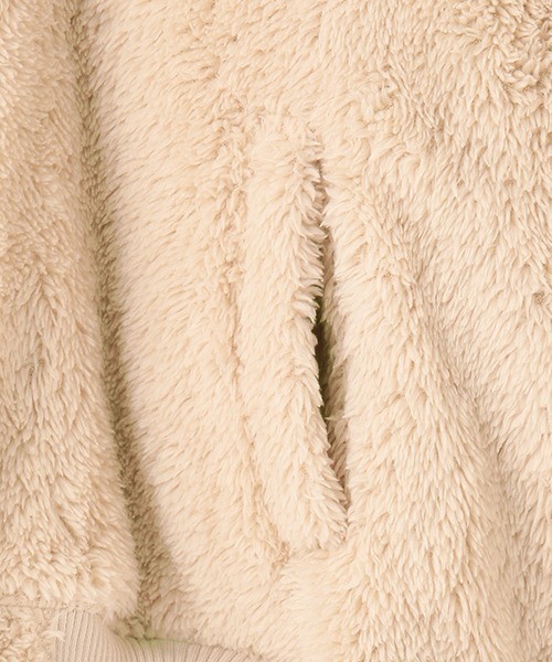 LOVETOXIC（ラブトキシック）の「リバーシブルボアＭＡ１（ブルゾン・キッズ・アイボリー/カーキ/ブラック・M/S/SS/L）」の20枚目の写真