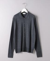 JOHN SMEDLEY | 【別注】＜JOHN SMEDLEY＞ 30ゲージ ポロ カーディガン(ニット/セーター)