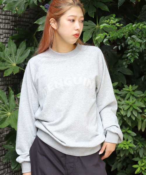 MUNSINGWEAR(マンシングウェア)の「Munsingwear/マンシングウェア Comfort Penguin sweat shirt スウェット(スウェット・メンズ・ブラック/グレー/グリーン・M/XL/L)」の16枚目の写真