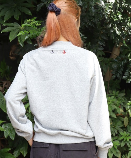 MUNSINGWEAR(マンシングウェア)の「Munsingwear/マンシングウェア Comfort Penguin sweat shirt スウェット(スウェット・メンズ・ブラック/グレー/グリーン・M/XL/L)」の17枚目の写真