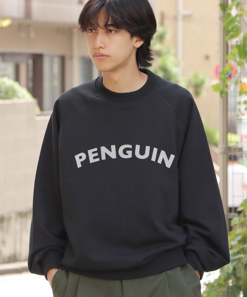 MUNSINGWEAR(マンシングウェア)の「Munsingwear/マンシングウェア Comfort Penguin sweat shirt スウェット(スウェット・メンズ・ブラック/グレー/グリーン・M/XL/L)」の15枚目の写真