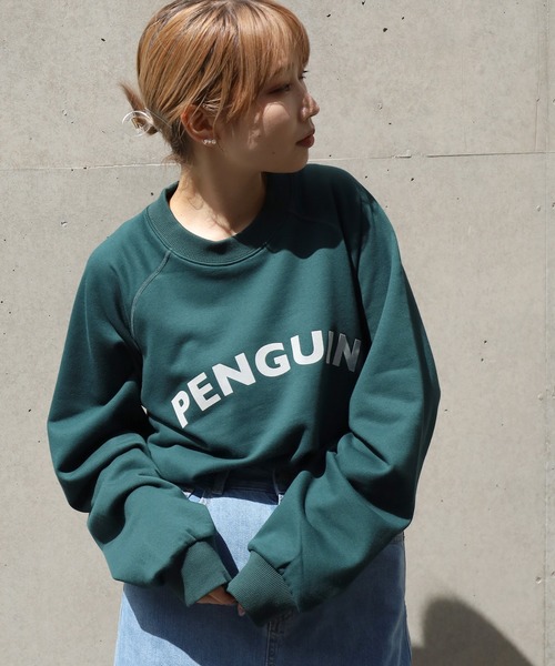 MUNSINGWEAR(マンシングウェア)の「Munsingwear/マンシングウェア Comfort Penguin sweat shirt スウェット(スウェット・メンズ・ブラック/グレー/グリーン・M/XL/L)」の18枚目の写真