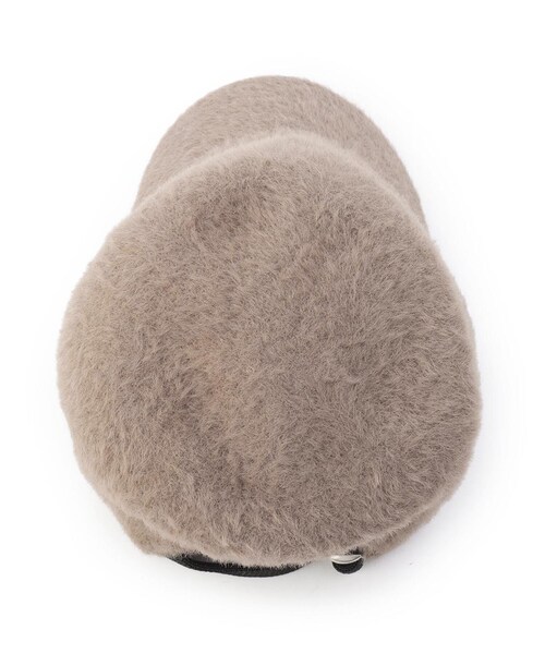 ITS'DEMO（イッツデモ）の「へアリーキャップ（キャップ・レディース・ベージュ/ブラウン系/ブラック・00）」の6枚目の写真