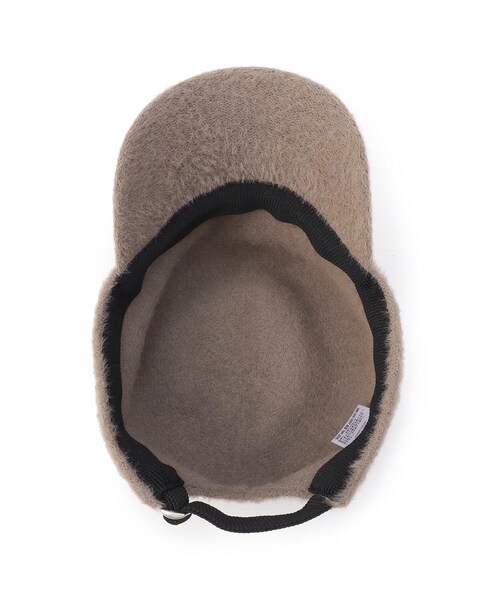 ITS'DEMO（イッツデモ）の「へアリーキャップ（キャップ・レディース・ベージュ/ブラウン系/ブラック・00）」の7枚目の写真