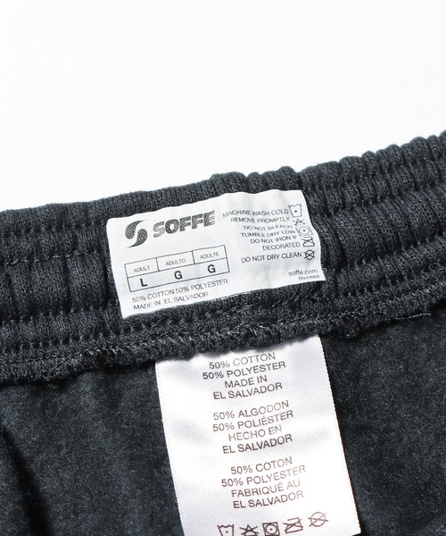SOFFE（ソフィー）の「SOFFE/ソフィー ARMY SWEAT PANT スウェットパンツ（スウェットパンツ・メンズ・ブラック・L/M/XL）」の8枚目の写真
