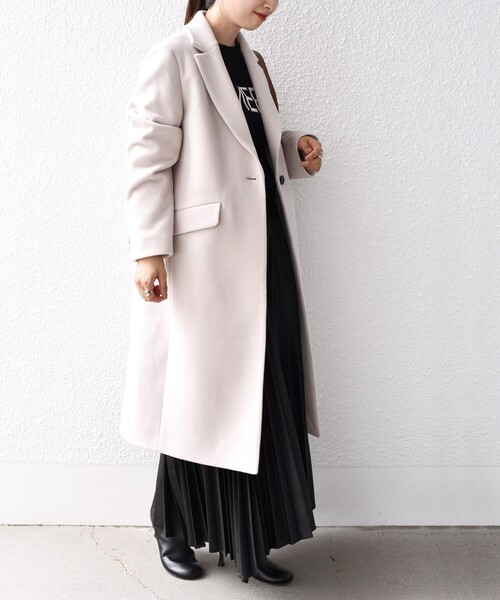 SHIPS（シップス）の「*ウールパイルチェスターコート◇（チェスター