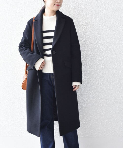 セール】*ウールパイルチェスターコート◇（チェスターコート）｜SHIPS