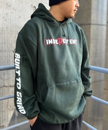 PRIMITIVE SKATEBOARDING（プリミティブスケートボード）の「【PRIMITIVE SKATEBOARDING】PRIMITIVE X INDEPENDENT BAR HOOD（パーカー）」