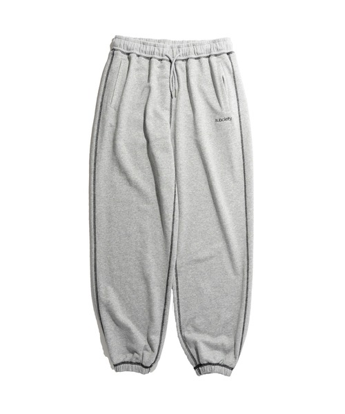 Subciety（サブサエティ）の「COLOR STITCH SWEAT PANTS（その他パンツ・メンズ・ブラック/グレー/ブルー・SMALL/MEDIUM/LARGE/X-LARGE）」の9枚目の写真