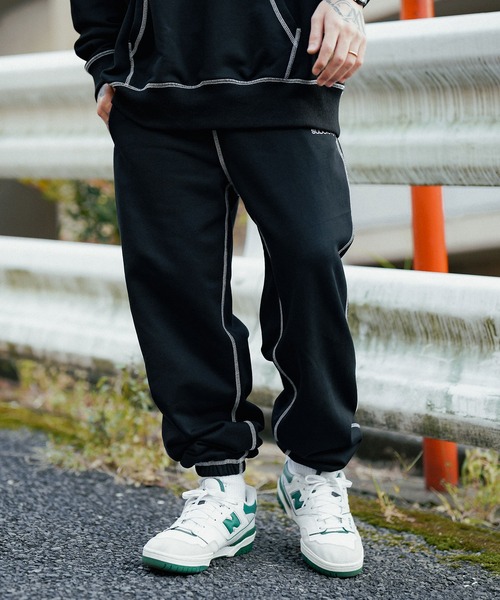 Subciety（サブサエティ）の「COLOR STITCH SWEAT PANTS（その他パンツ・メンズ・ブラック/グレー/ブルー・SMALL/MEDIUM/LARGE/X-LARGE）」の14枚目の写真