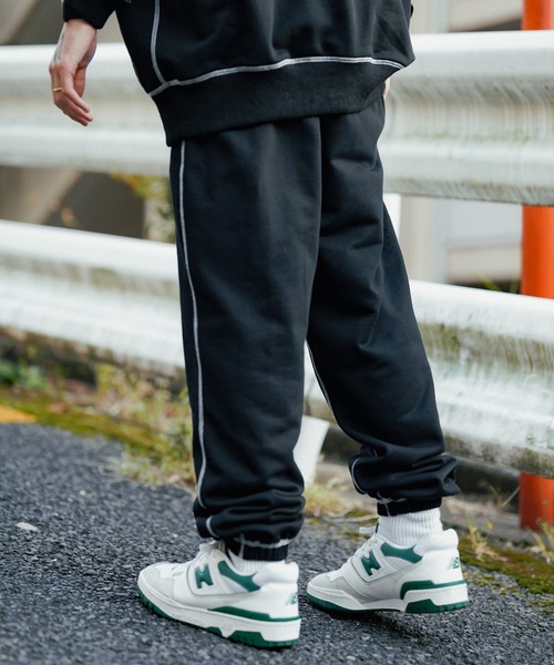 Subciety（サブサエティ）の「COLOR STITCH SWEAT PANTS（その他パンツ・メンズ・ブラック/グレー/ブルー・SMALL/MEDIUM/LARGE/X-LARGE）」の15枚目の写真