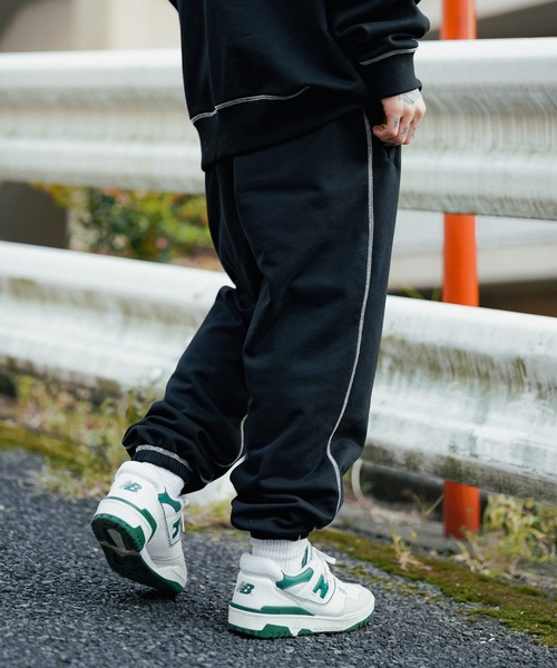 Subciety（サブサエティ）の「COLOR STITCH SWEAT PANTS（その他パンツ・メンズ・ブラック/グレー/ブルー・SMALL/MEDIUM/LARGE/X-LARGE）」の16枚目の写真