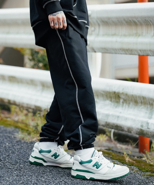 Subciety（サブサエティ）の「COLOR STITCH SWEAT PANTS（その他パンツ・メンズ・ブラック/グレー/ブルー・SMALL/MEDIUM/LARGE/X-LARGE）」の17枚目の写真