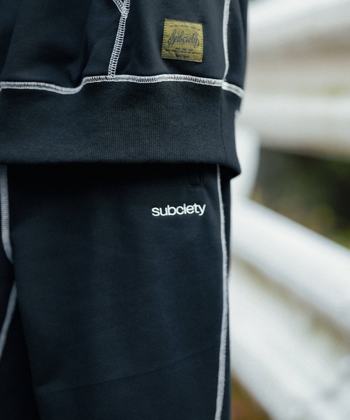Subciety（サブサエティ）の「COLOR STITCH SWEAT PANTS（その他パンツ・メンズ・ブラック/グレー/ブルー・SMALL/MEDIUM/LARGE/X-LARGE）」の19枚目の写真