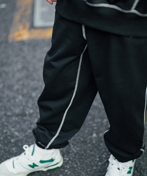 Subciety（サブサエティ）の「COLOR STITCH SWEAT PANTS（その他パンツ・メンズ・ブラック/グレー/ブルー・SMALL/MEDIUM/LARGE/X-LARGE）」の20枚目の写真