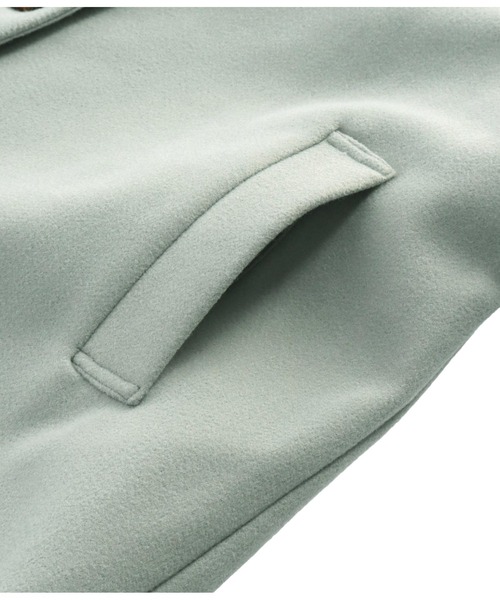 LATINA(ラティーナ)の「ウールタッチデザインカラーロングコート(その他アウター・レディース・アイボリー/グレイッシュベージュ/サックスブルー/ブラック・FREE)」の22枚目の写真