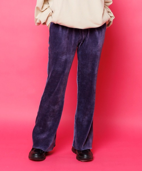PUNYUS（プニュズ）の「コーデュロイプリーツパンツ（その他パンツ・レディース・ピンク/ブルー/ブラック/パープル・1/2/4/3）」の11枚目の写真