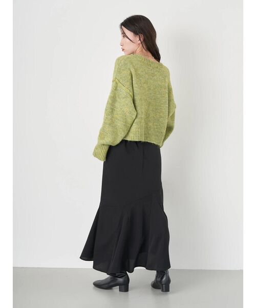 earth music&ecology(アースミュージックアンドエコロジー)の「イレヘムマーメイドスカート(スカート・レディース・ブラック/ベージュ/ドット・S/M)」の21枚目の写真