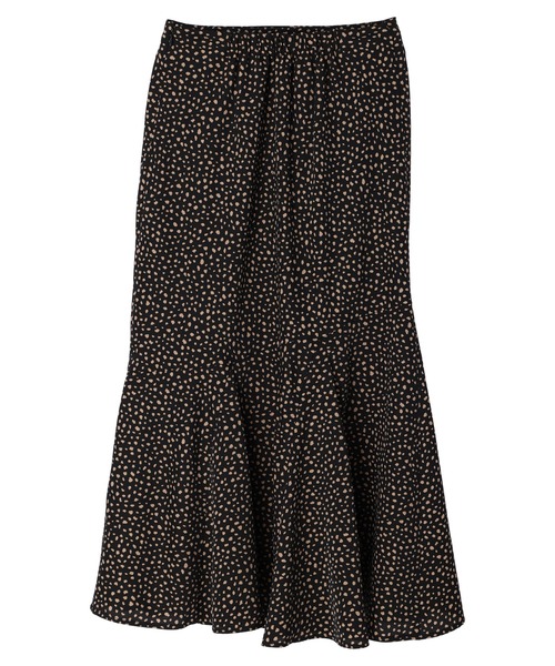 earth music&ecology(アースミュージックアンドエコロジー)の「イレヘムマーメイドスカート(スカート・レディース・ブラック/ベージュ/ドット・S/M)」の16枚目の写真