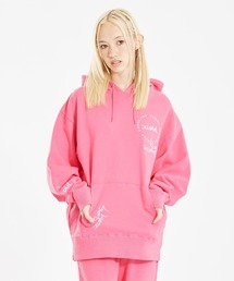 X-girl | RANDOM EMBROIDERY SWEAT HOODIE(パーカー)