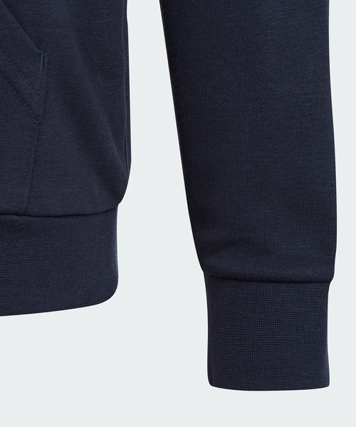 adidas(アディダス)の「ビッグロゴ エッセンシャルズ コットンパーカー / アディダス adidas(パーカー・キッズ・ダークネイビー/ブルー・130/140/150/160)」の7枚目の写真