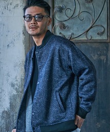 SILVER BULLET（シルバーバレット）の「『CavariA/キャバリア』ニットソー起毛ビッグスタジャン（スタジャン）」