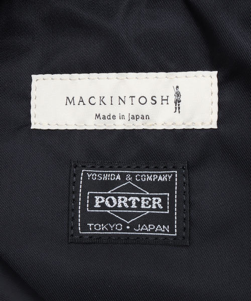 HEAD PORTER（ヘッドポーター）の「【MACKINTOSH×PORTER】 SNACK PACK POUCH MINI：バッグ（トートバッグ・レディース・ブラック・FREE）」の18枚目の写真