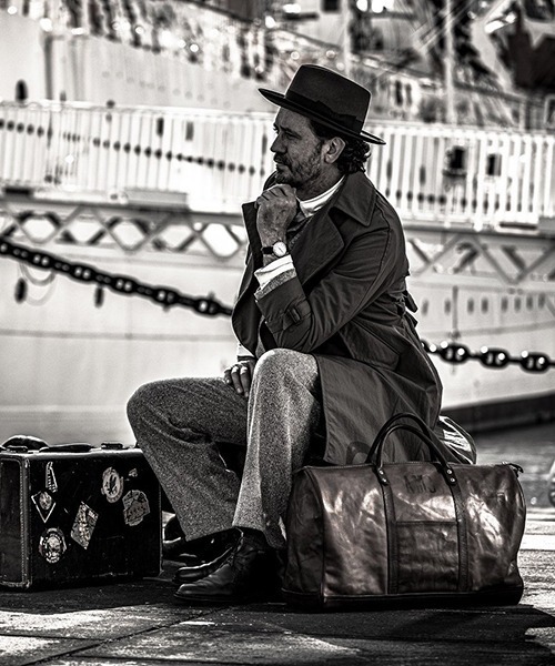 vasco（ヴァスコ）の「vasco ヴァスコ LEATHER TRAVEL BOSTON BAG ボストンバッグ（ボストンバッグ・メンズ・ブラック・FREE）」の7枚目の写真