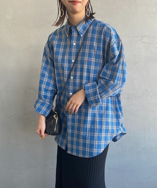 THESHINZONEダディシャツ ライトブルー RS THE SHINZONE（ザ